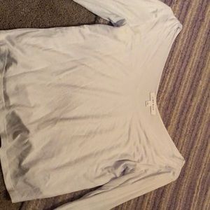 White long sleeve shirt